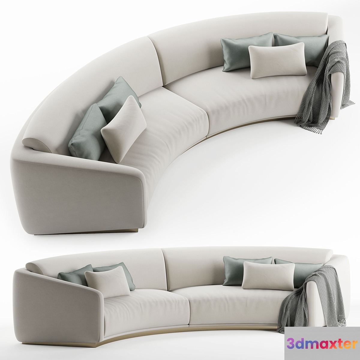 Ferdinand Sofa by MUNNA 3D Max