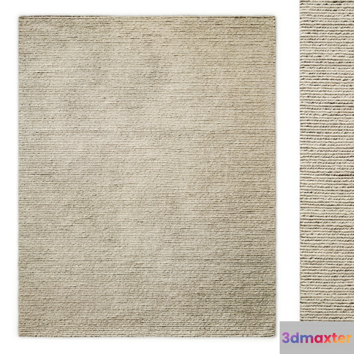 Tala Hand-Braided Wool Rug RH - No.4