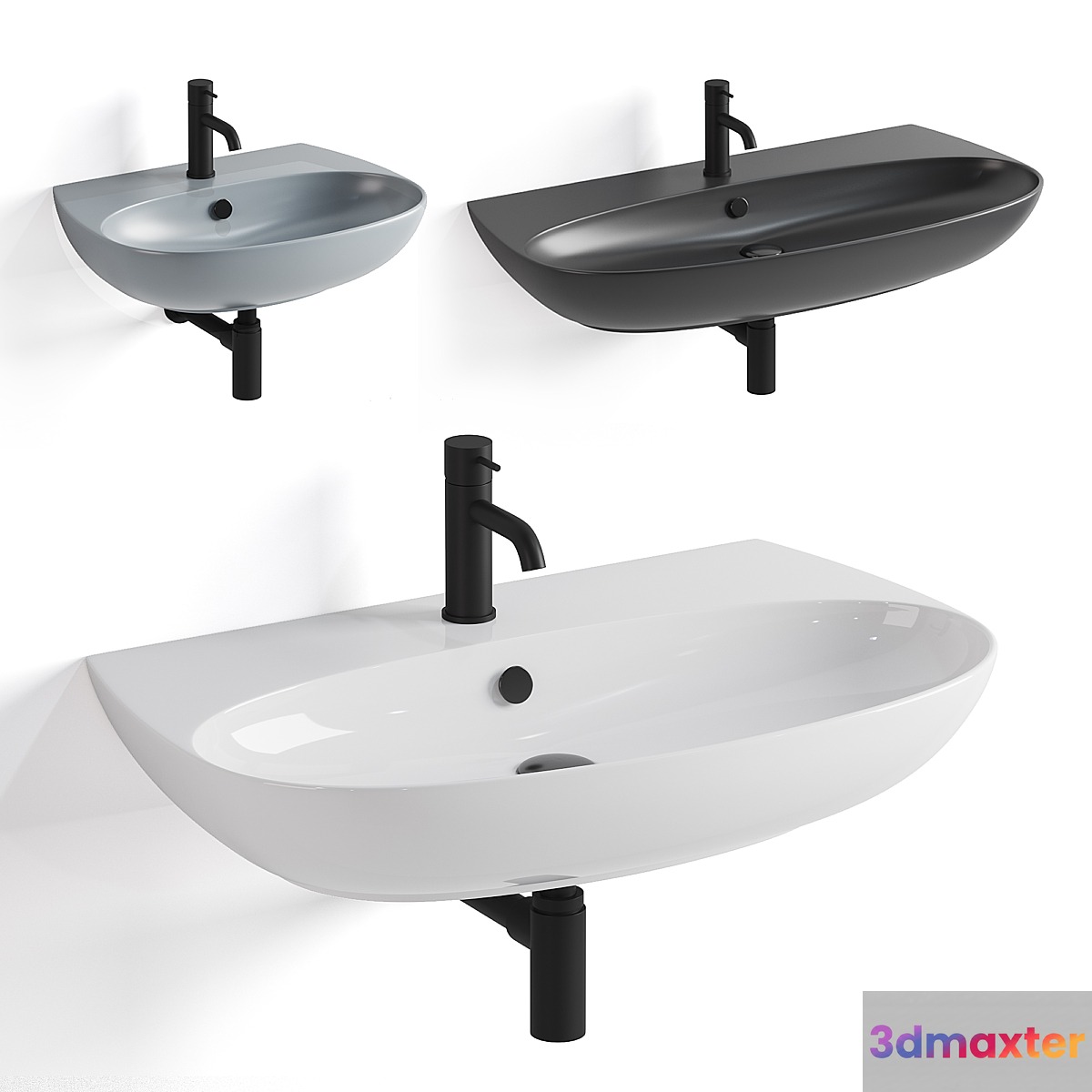 Simas Vignoni washbasins 3D Max