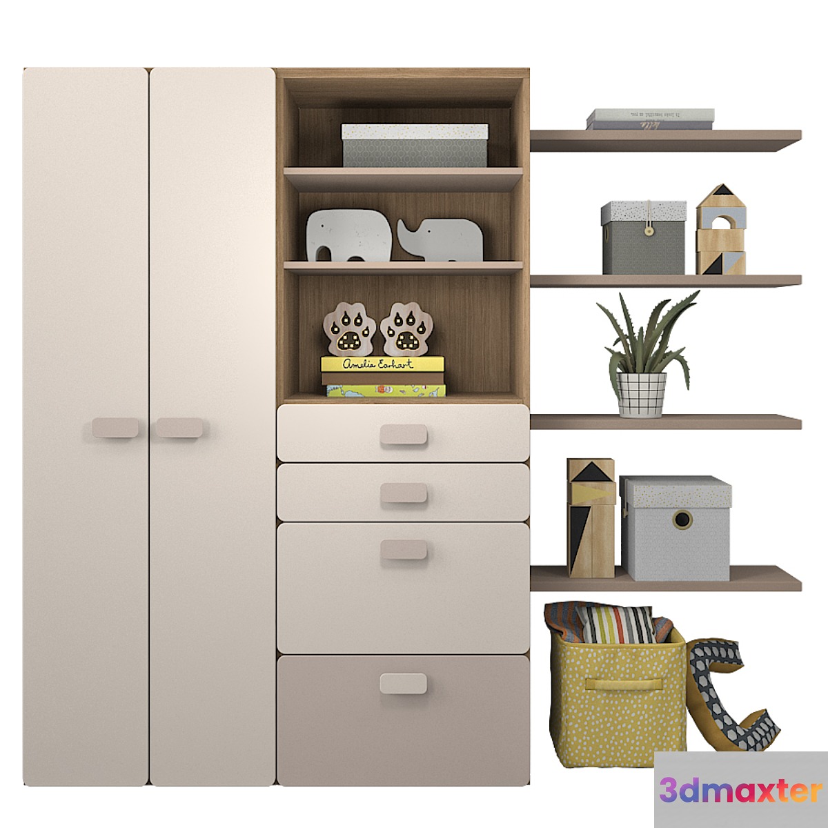 Children's furniture to order 26 3D Max