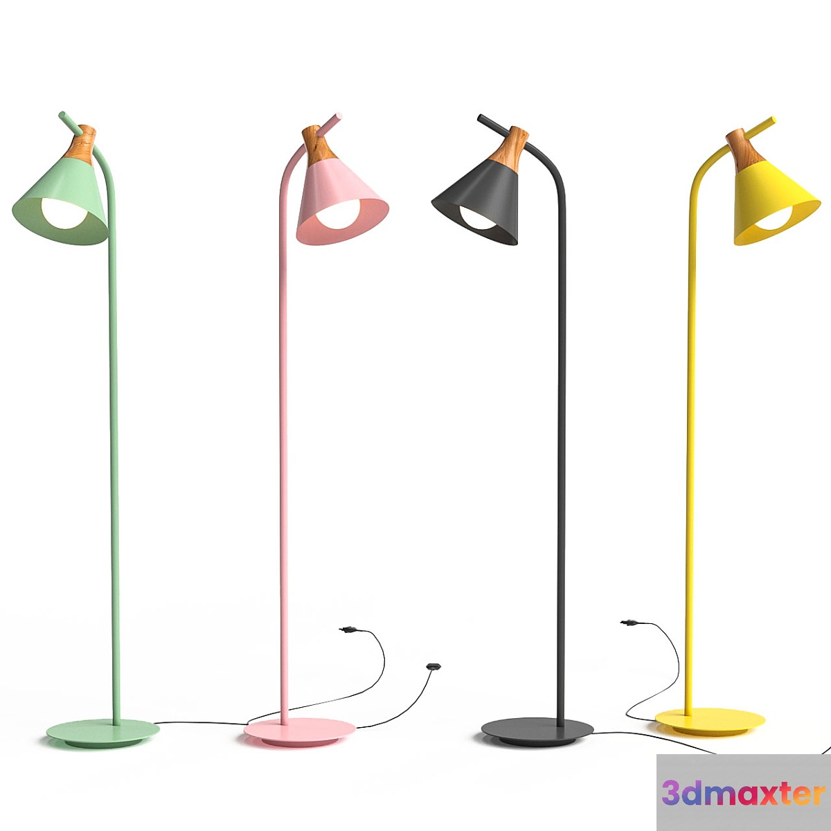 Floor Lamp NOD Lampatron 3D Max