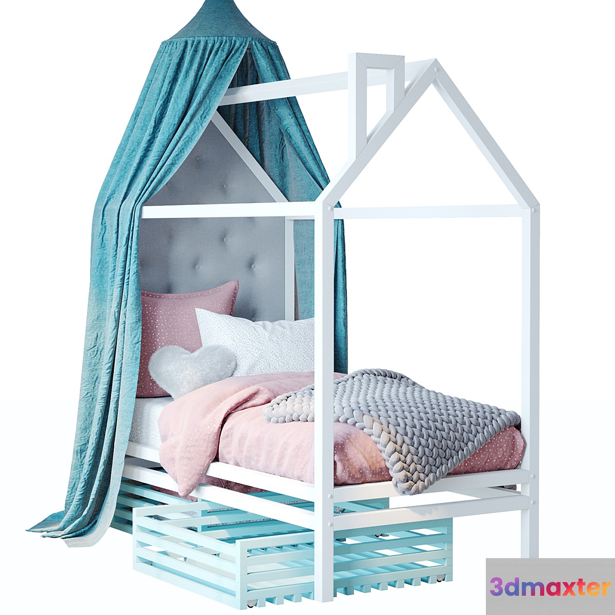 Bed_house_set_02 3D Max