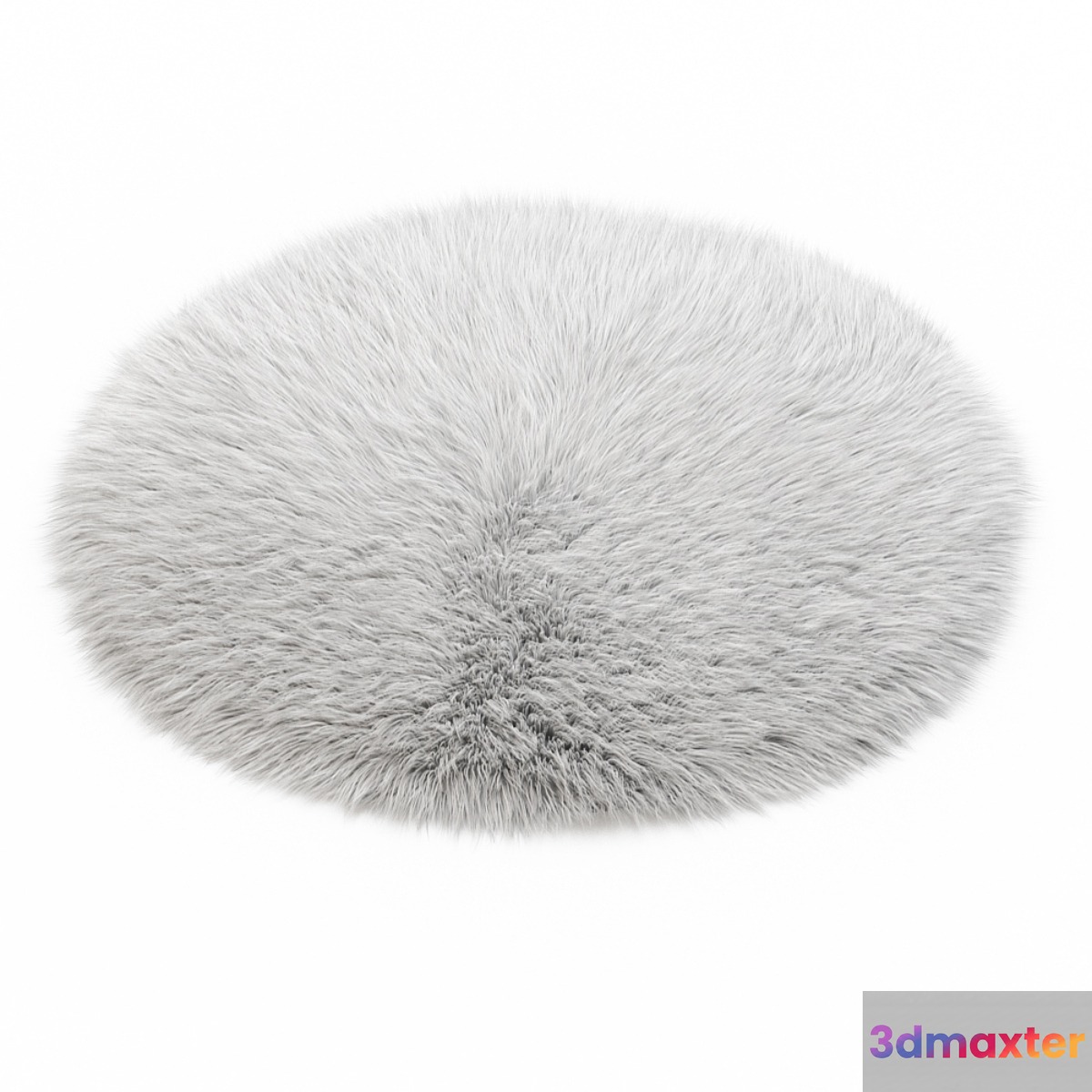 White round carpet fur - No.2