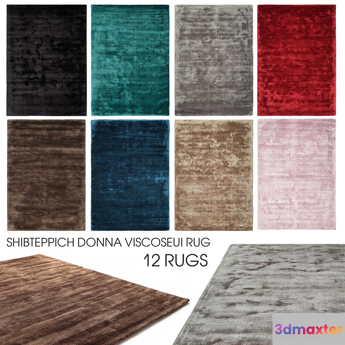 Teppich Donna Viscose 3D Max