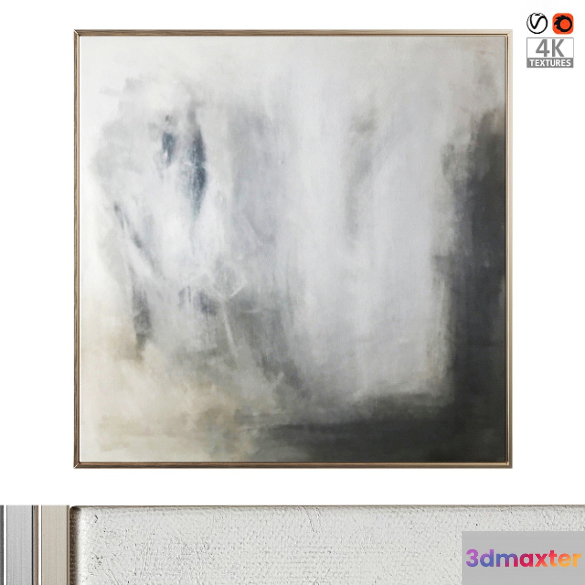 Abstract painting 3D Max
