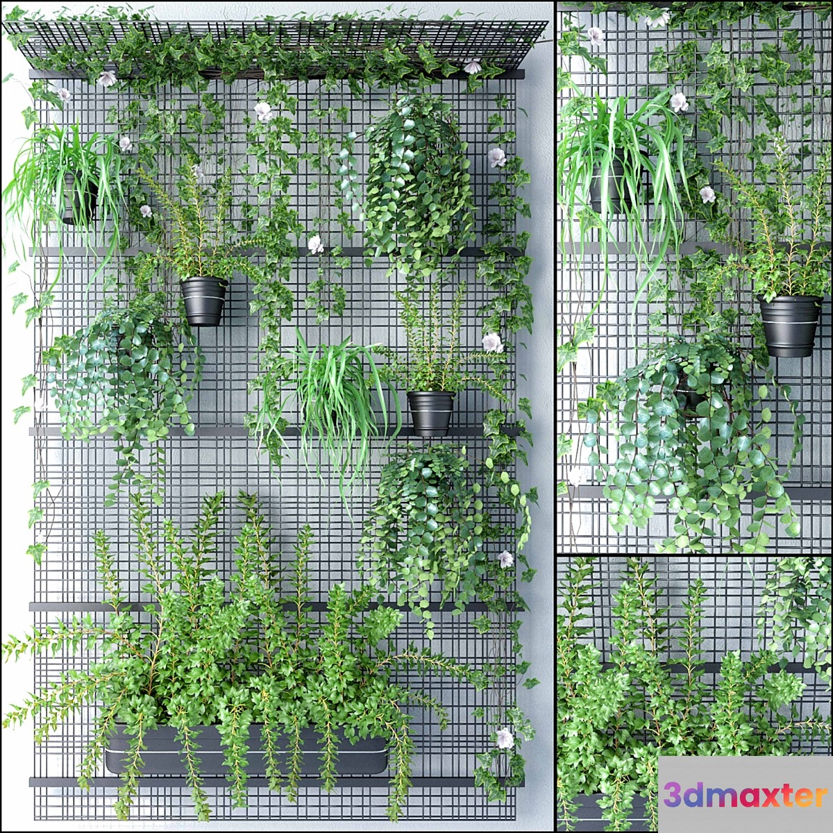 JC WALL GRID POT 2 - No.2
