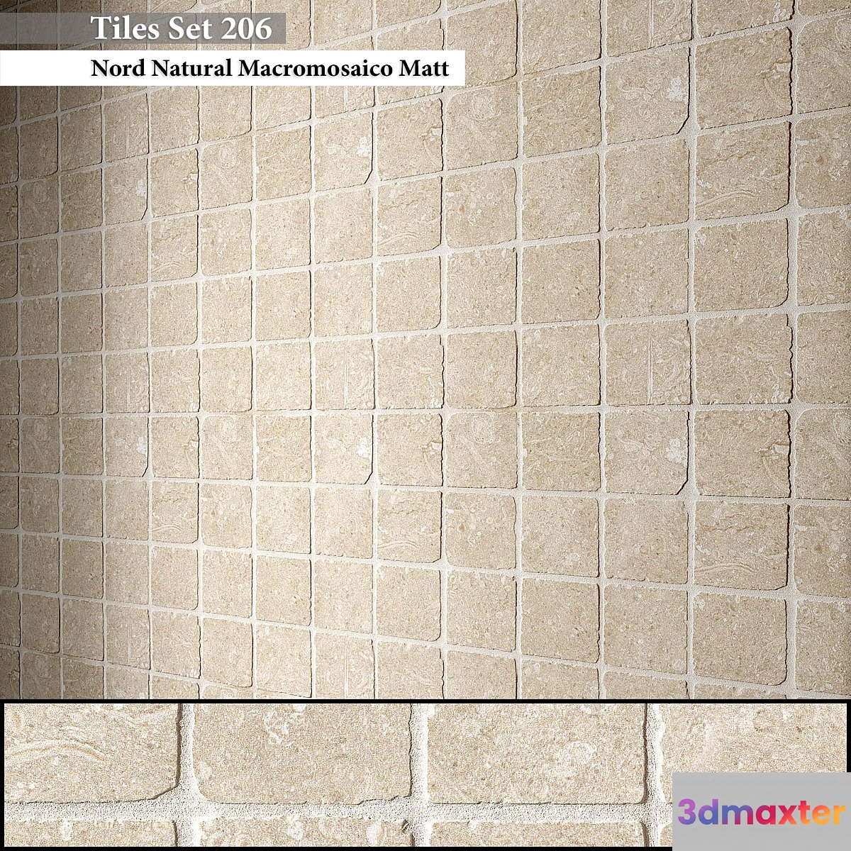 Tiles set 206 3D Max