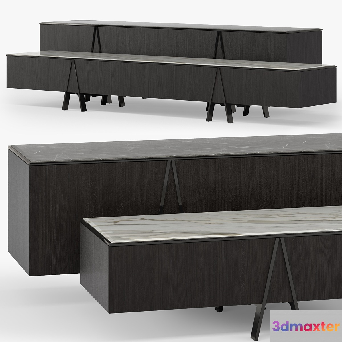 Stand Easel Minotti 3D Max