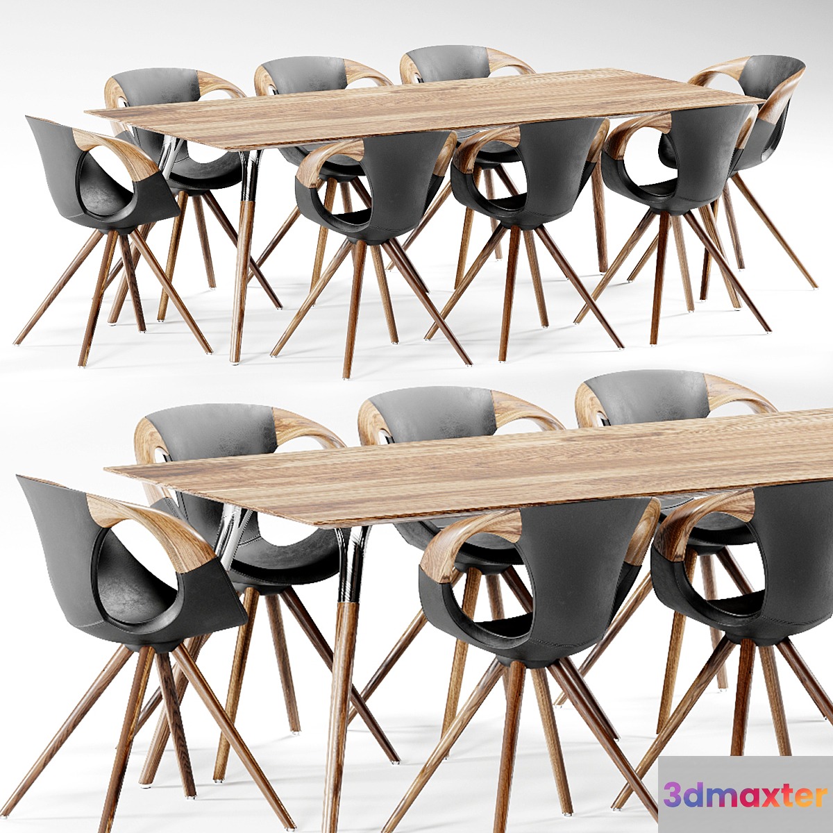 AVE TONON Up Chair & Salt and Pepper Table - No.3