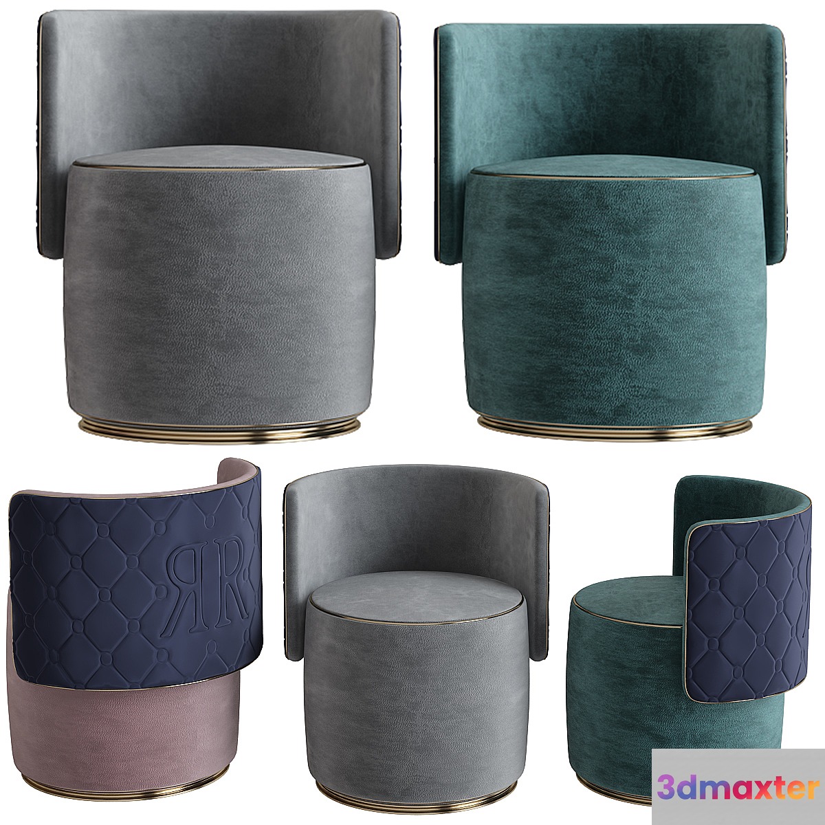 Nella Vetrina Rugiano Love Seat - No.4
