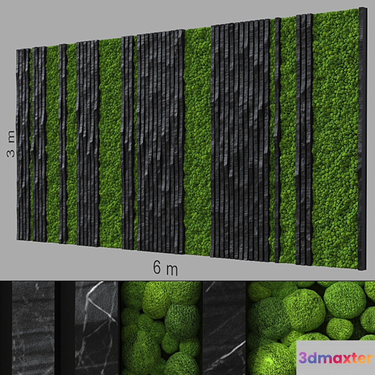 Decorative wall 240.