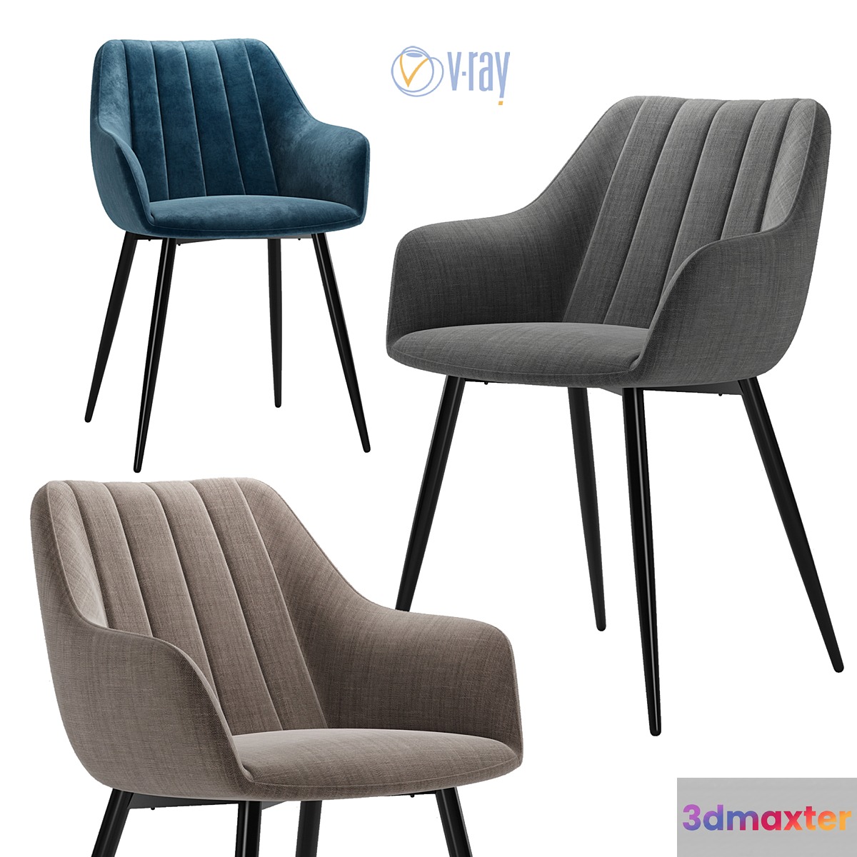Deephouse. Chair Birmingham. art. 53561 53558 53557. - No.4