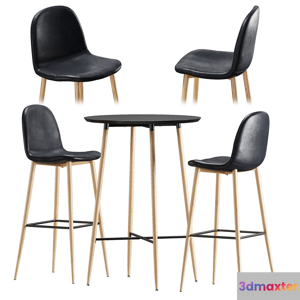 Bar table and chair Jysk Jonstrup - No.3