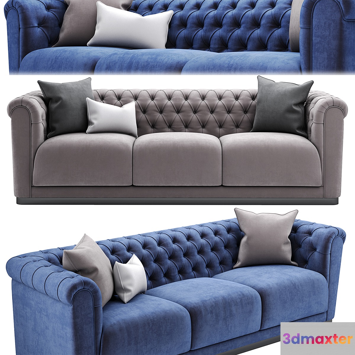 Sofa Figaro TOSCONOVA 3D Max