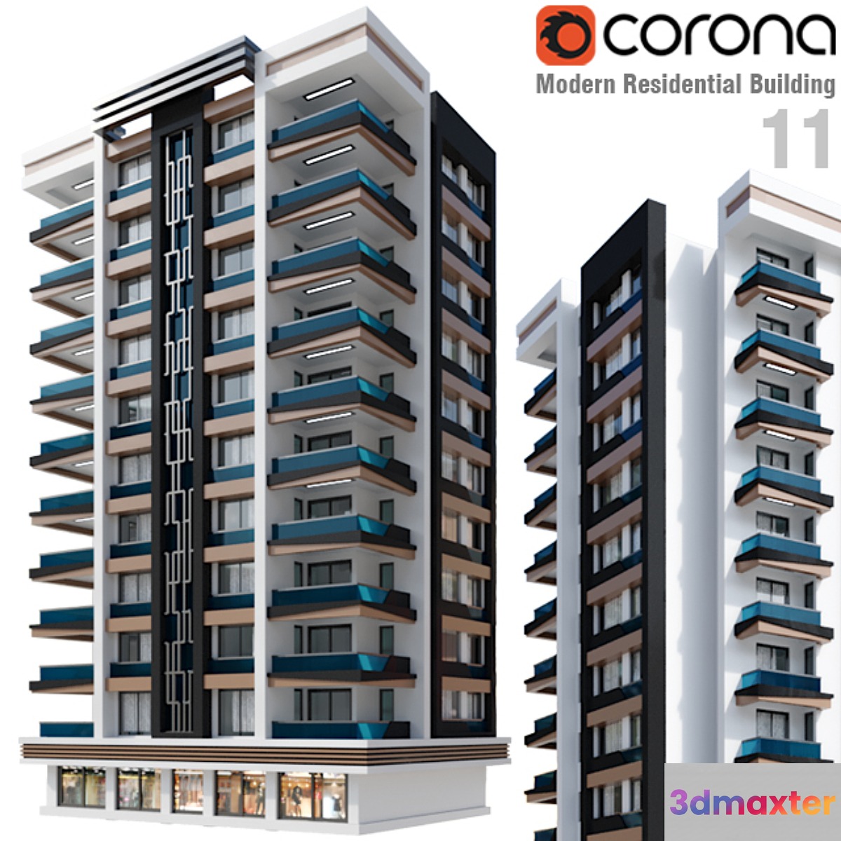 Modern Residential Building 011
