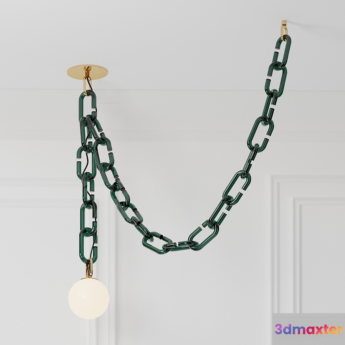 TRUEING - Cerine Swagged Pendant 3D Max