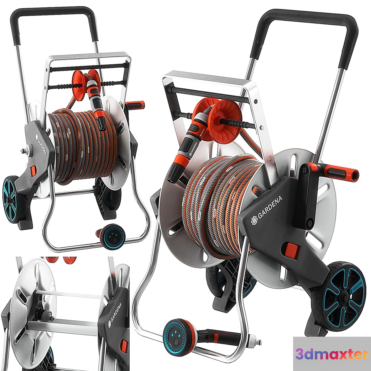 Gardena AquaRoll EasyMetal Set 3D Max