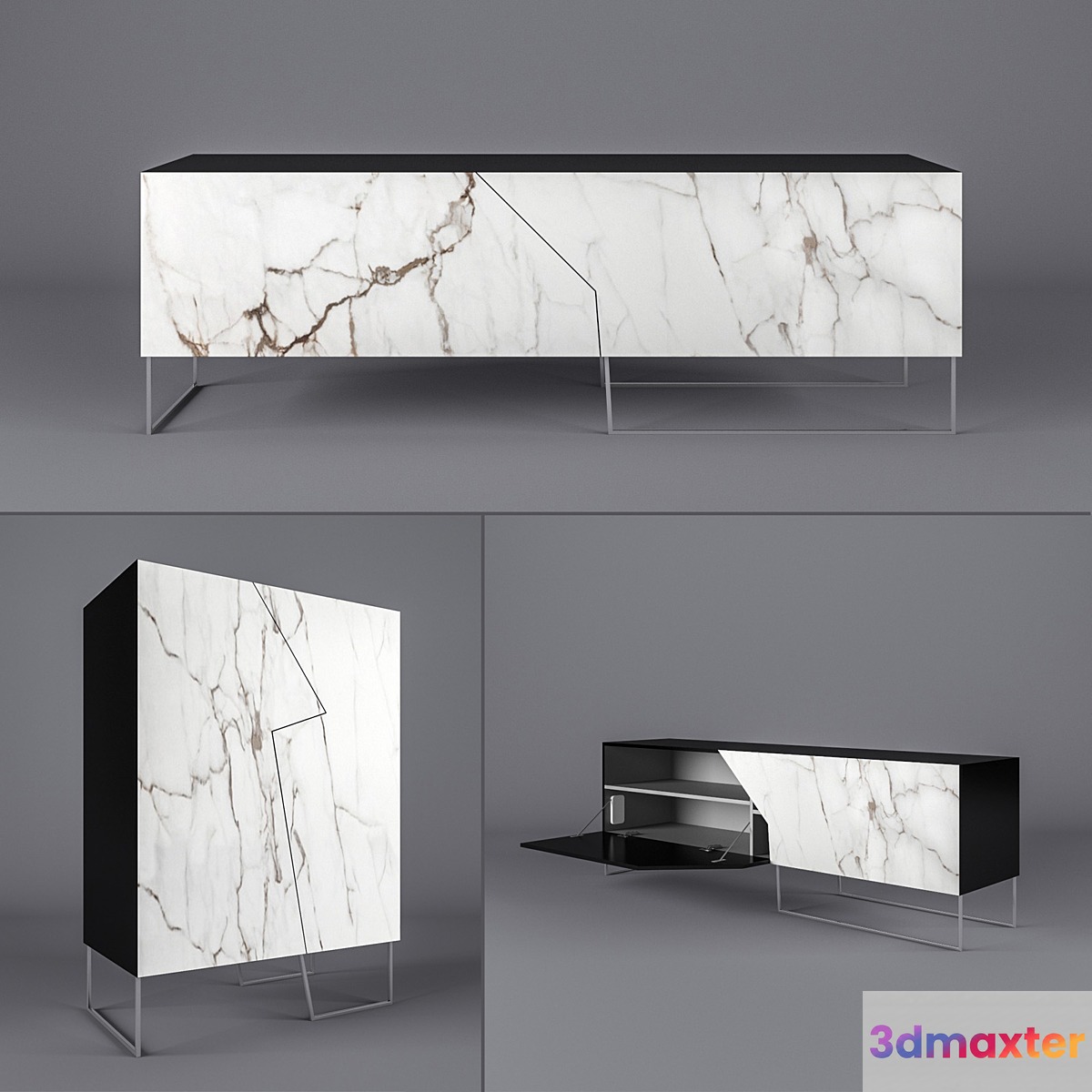 Bonaldo doppler k-sideboard 3D Max