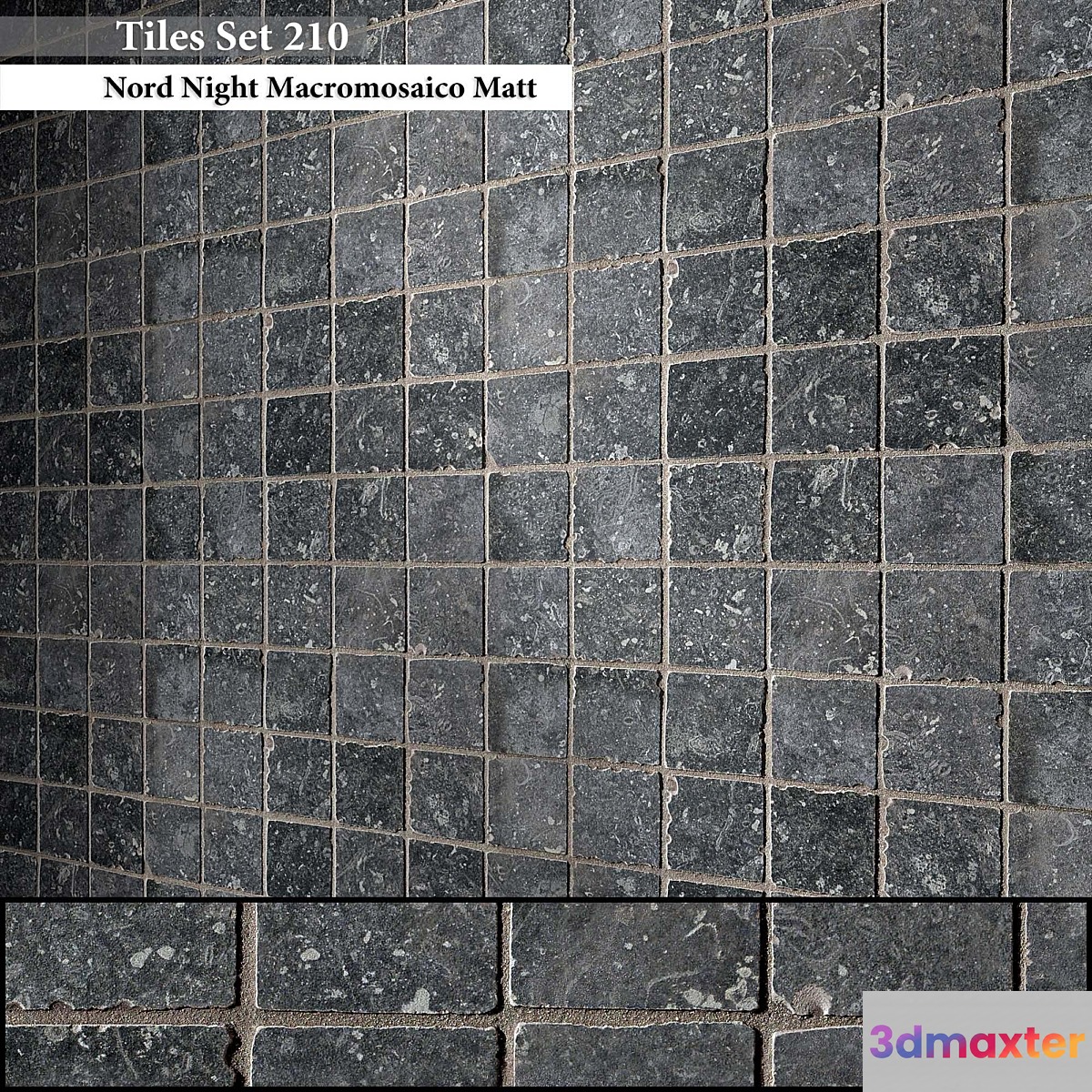 Tiles set 210 3D Max