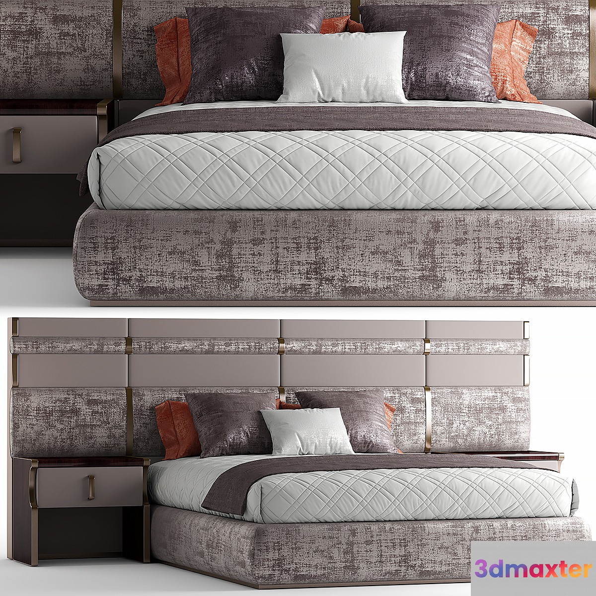 Bed capitalcollection trilogy - No.7