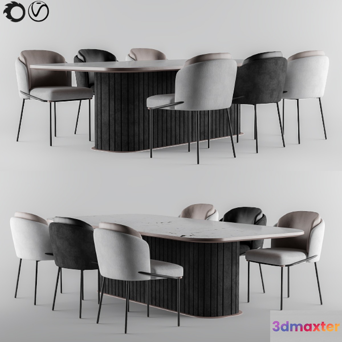 Minnoti Chair + Table