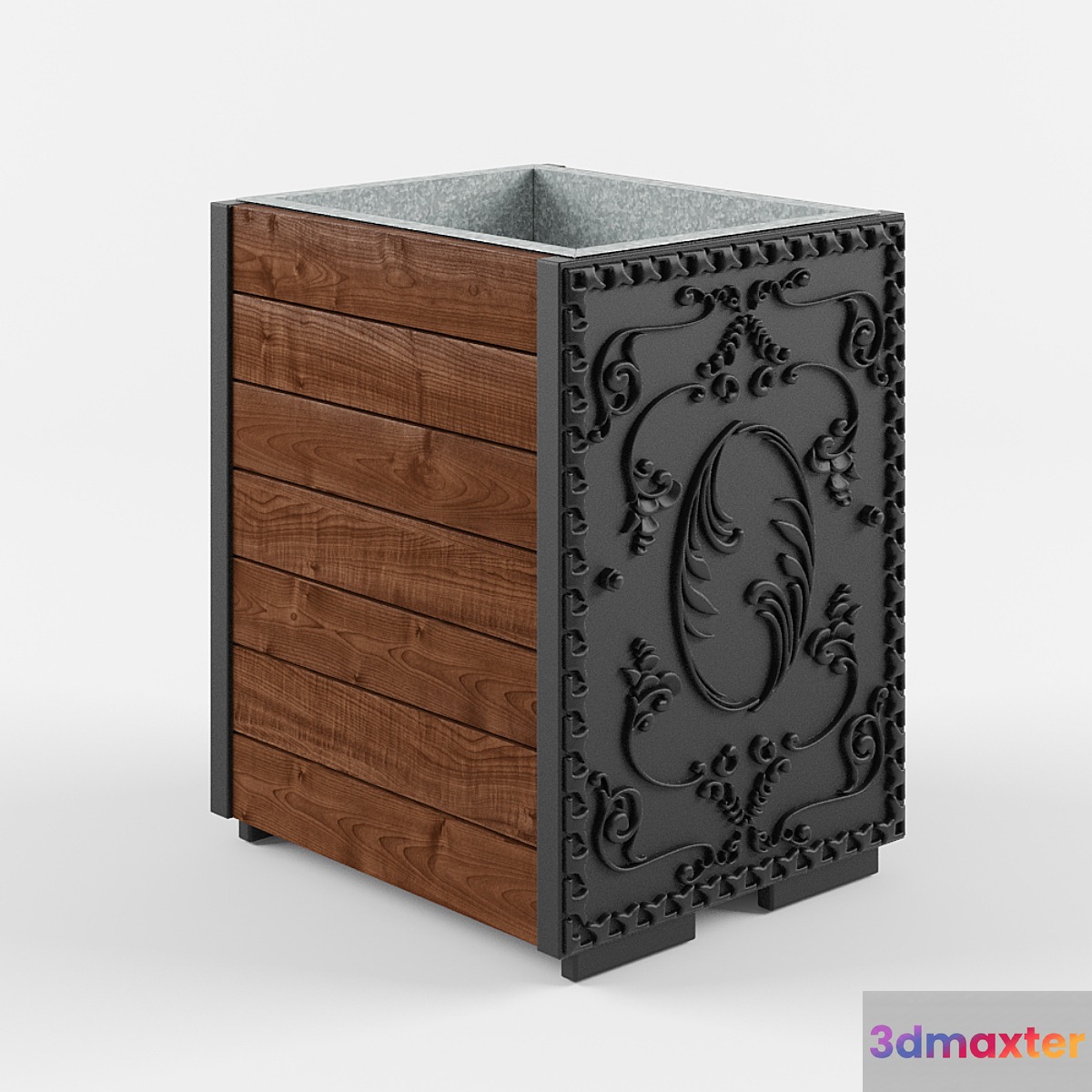 Street urn 3D Max