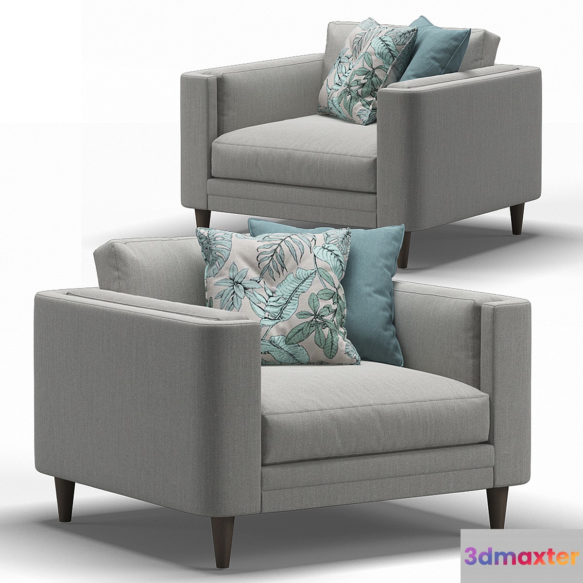 Jonathan louis armchair 3D Max