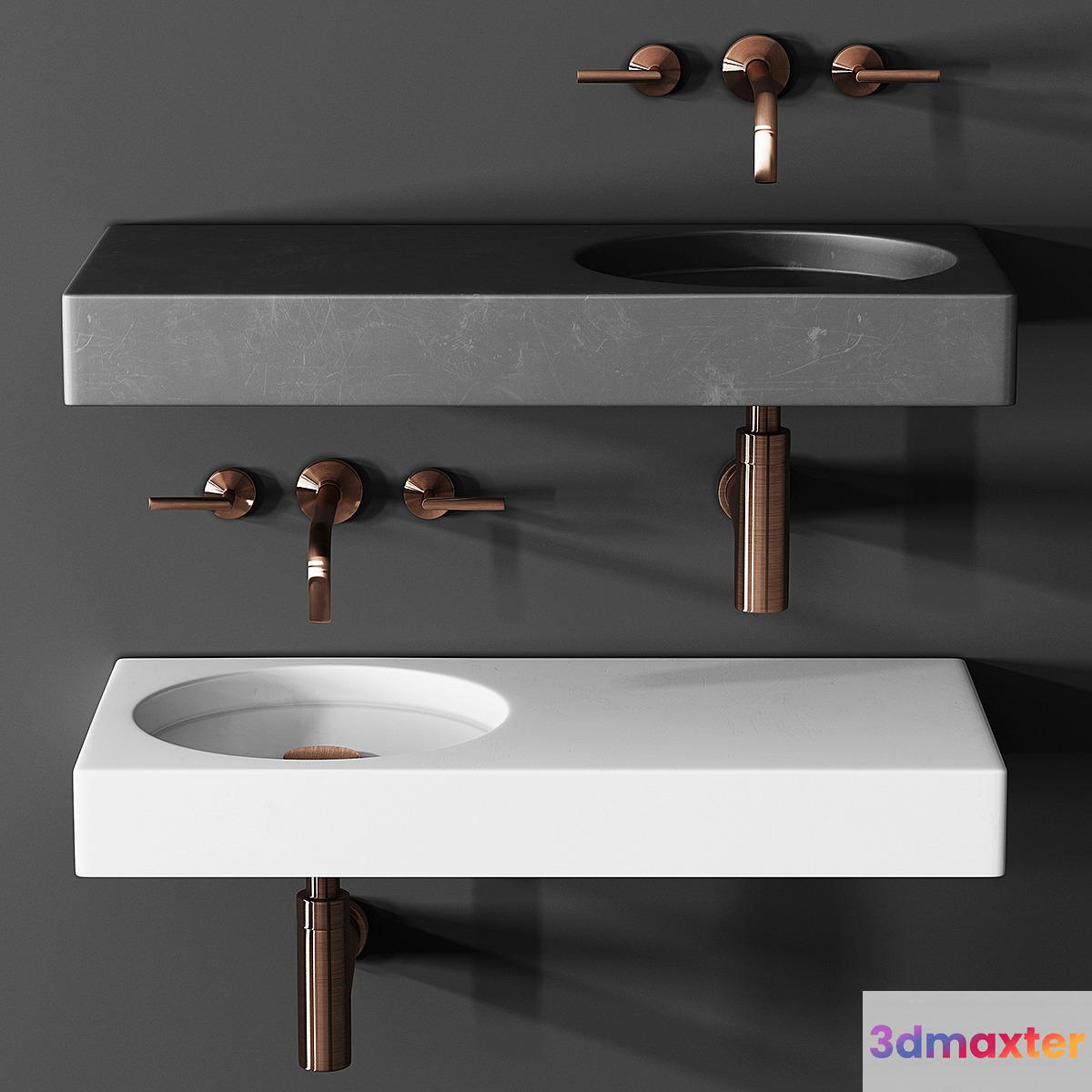 Sink Kast Cero Basin 3D Max