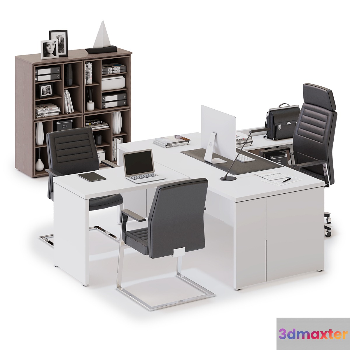 Executive table LAS DELTA EVO 3D Max