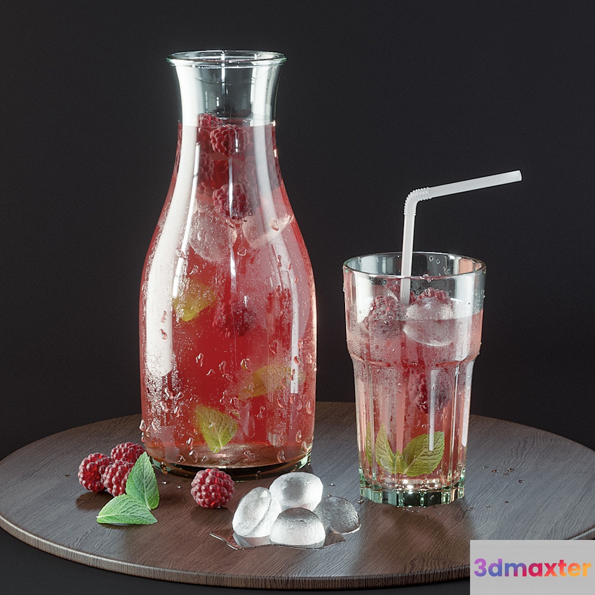 Raspberry Lemonade 3D Max Raspberry Lemonade 3D Max