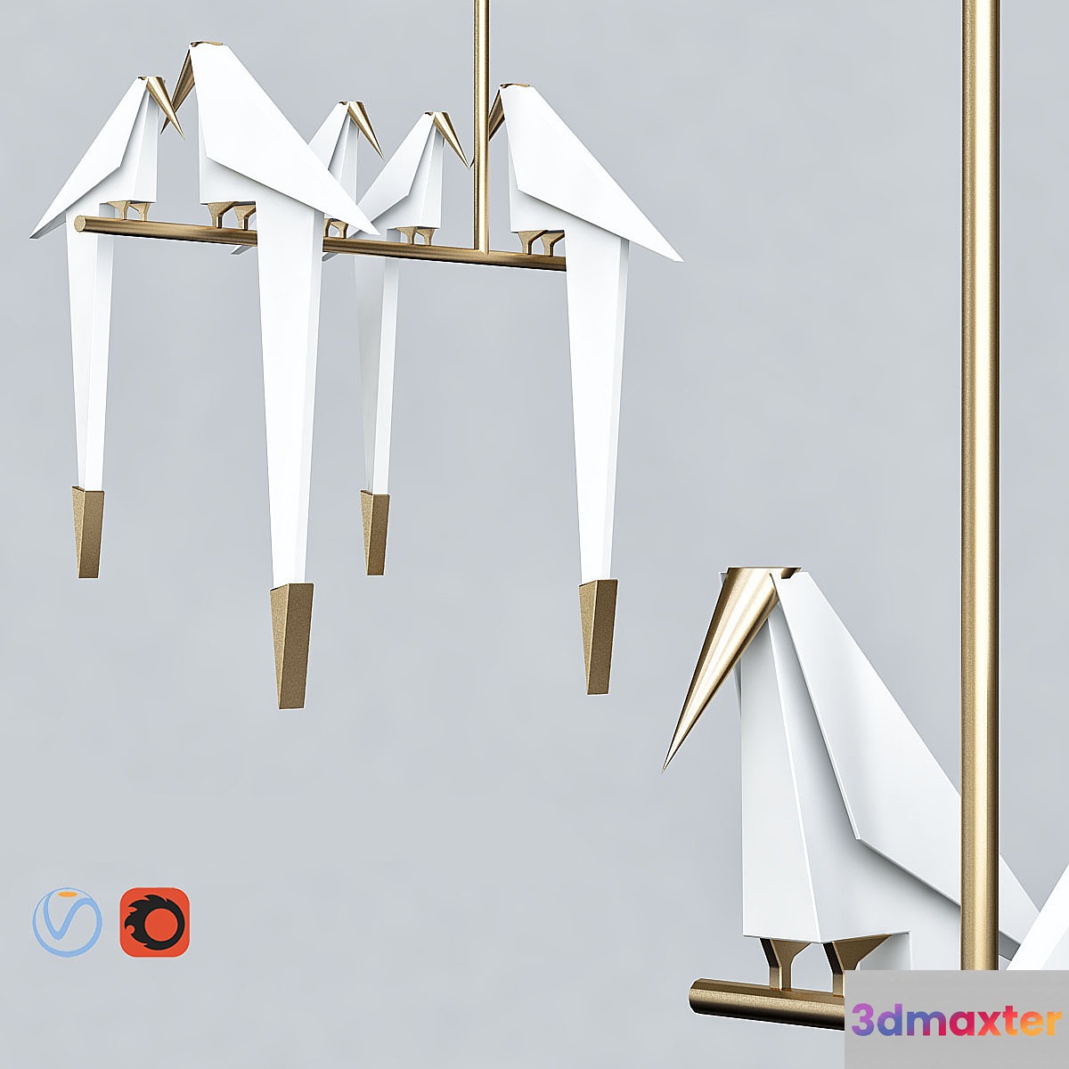 Moooi Perch Light Branch Grande