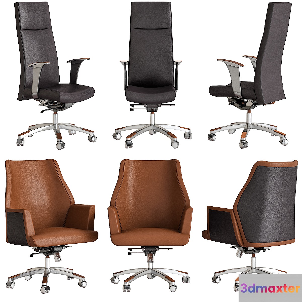 Tua Office Chair by Estel Group 3D Max