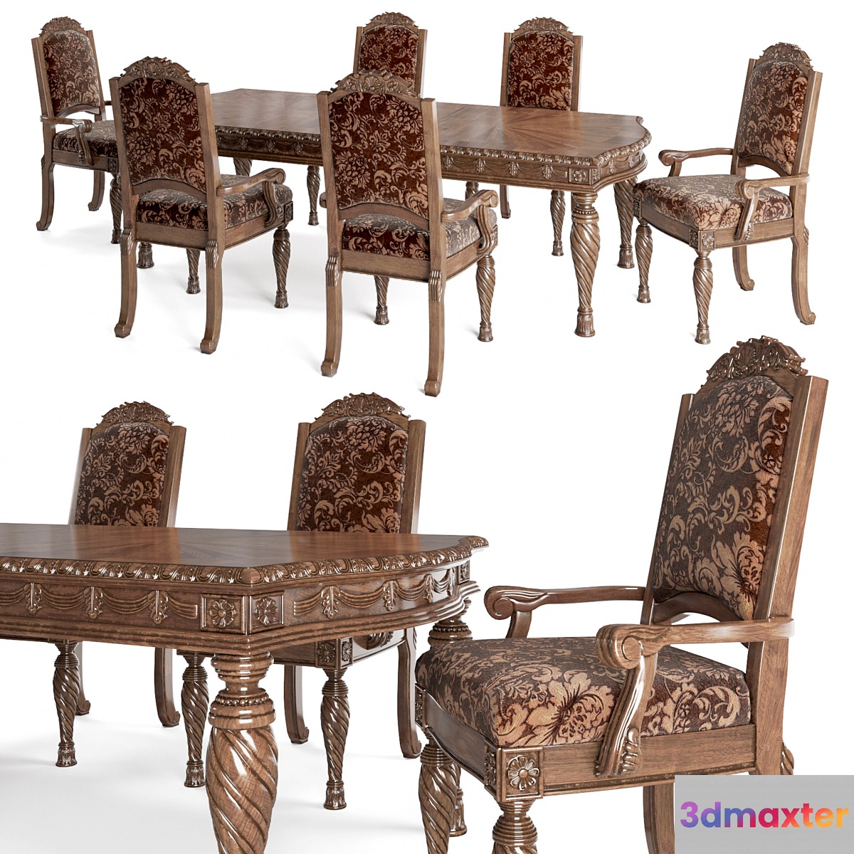 Ashley North Shore Dining Room chair-table - No.4
