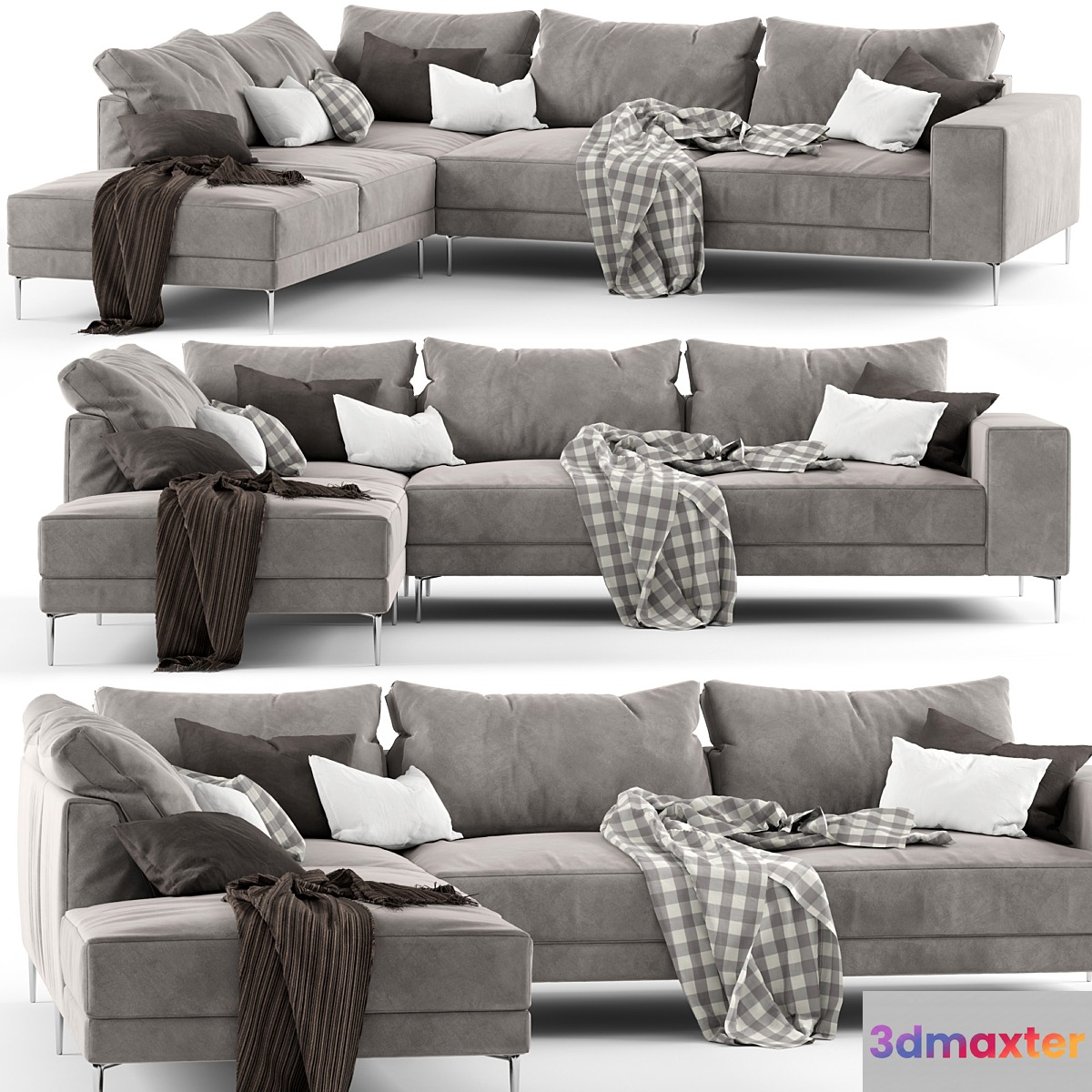 Corner Sofa Biba Salotti NICK - No.4