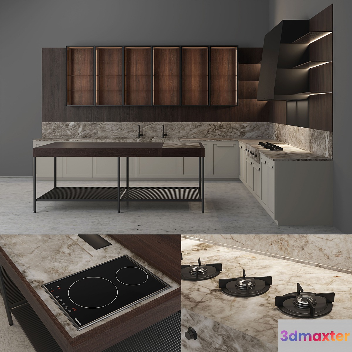Kitchen Effeti Imponta 3D Max