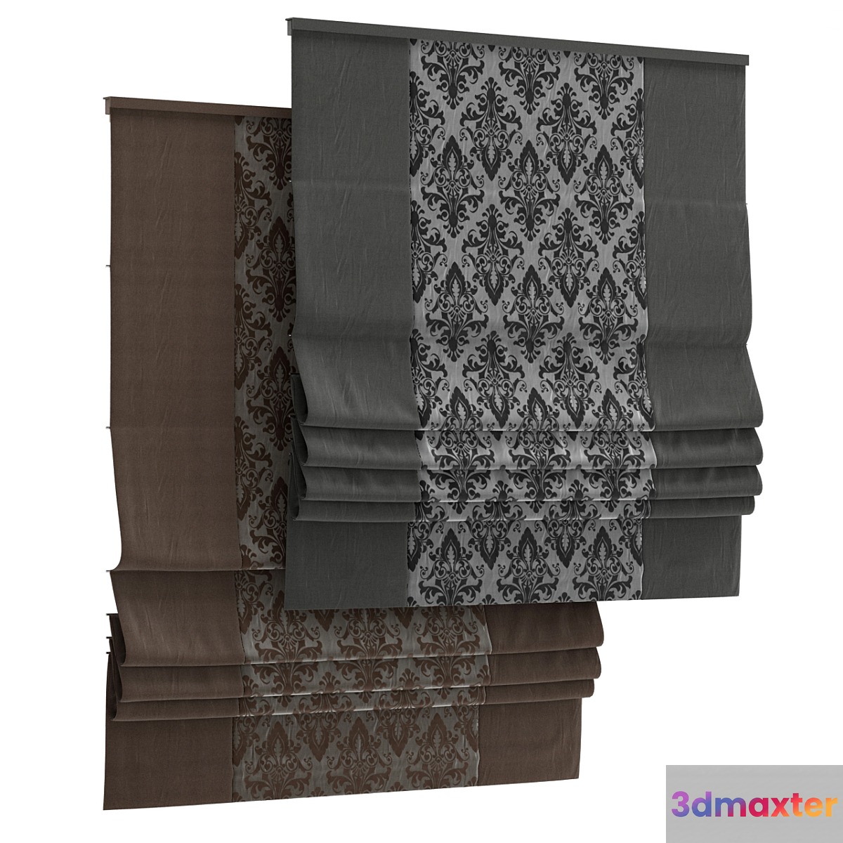 Roman curtain 67 3D Max