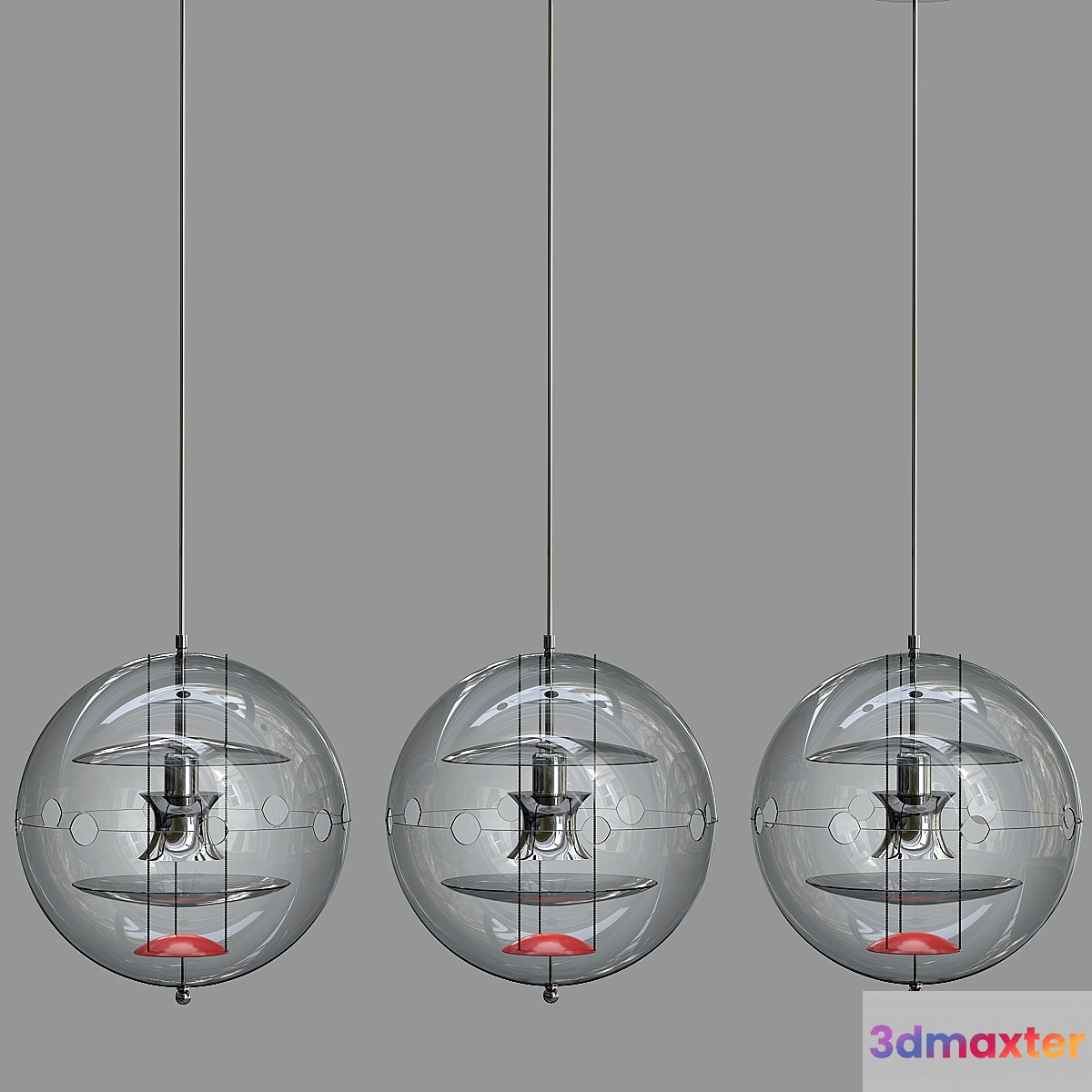 VP Globe Tinted Glass Pendant