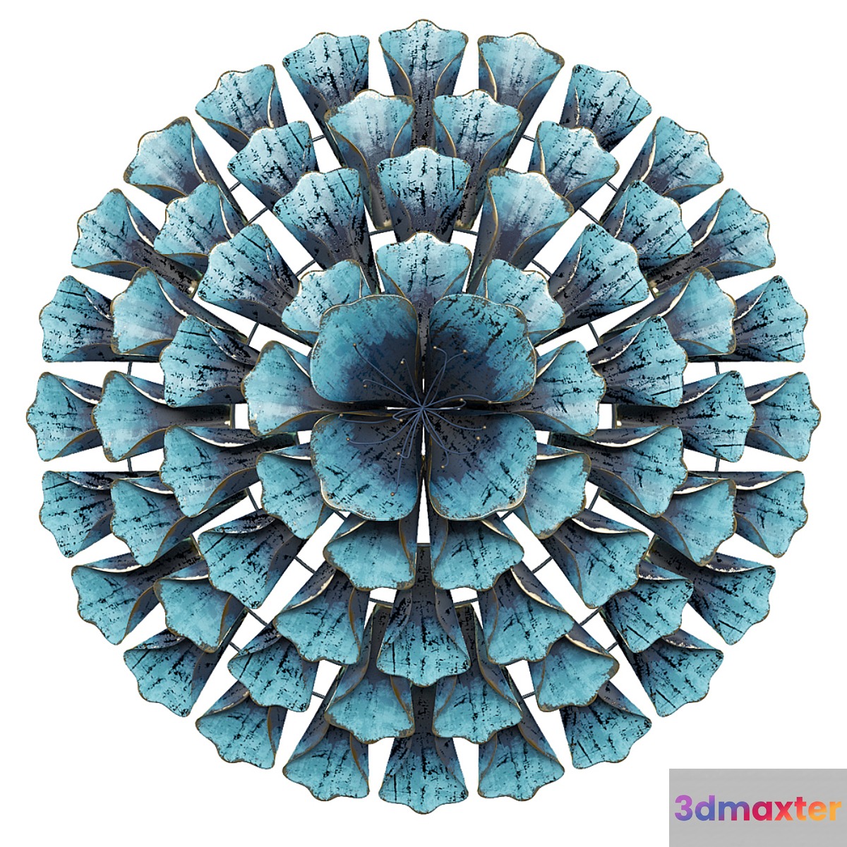 MOE'S GIANT BLOSSOM WALL DECOR 3D Max