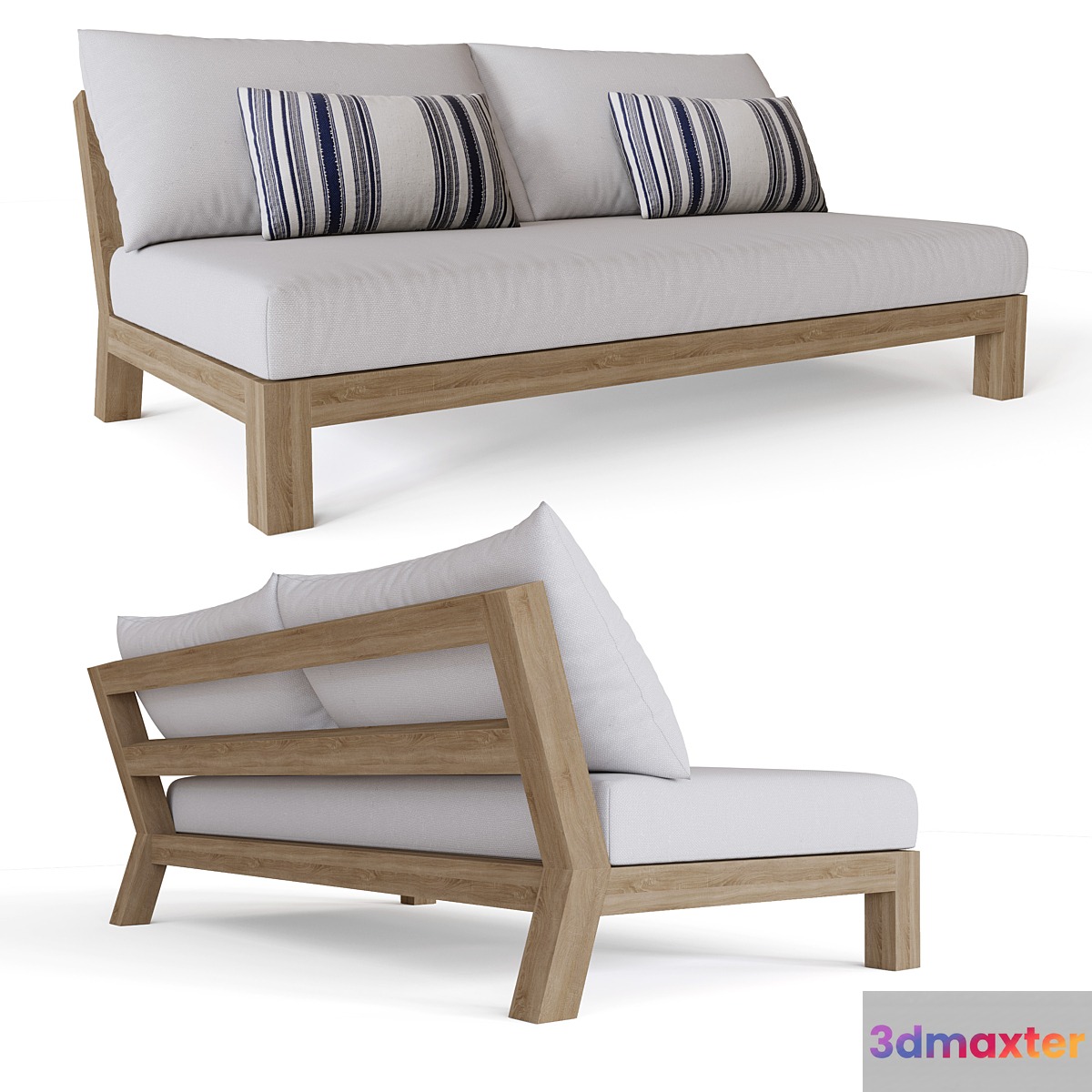 72 MERIDA SOFA 3D Max