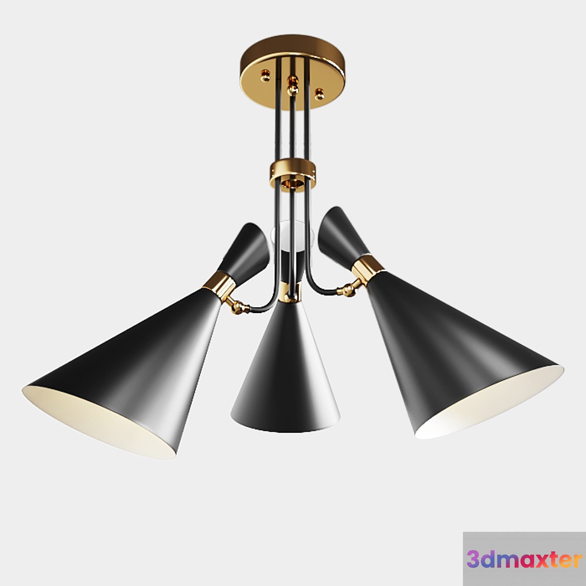 Chandelier Lampatron Foster 3_5 Lamp