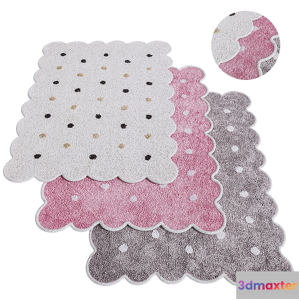 Carpet berni set 3D Max