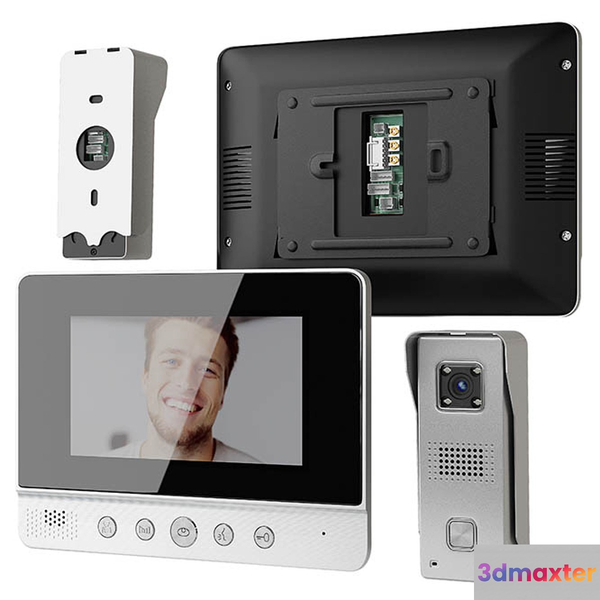 Intercom 3D Max