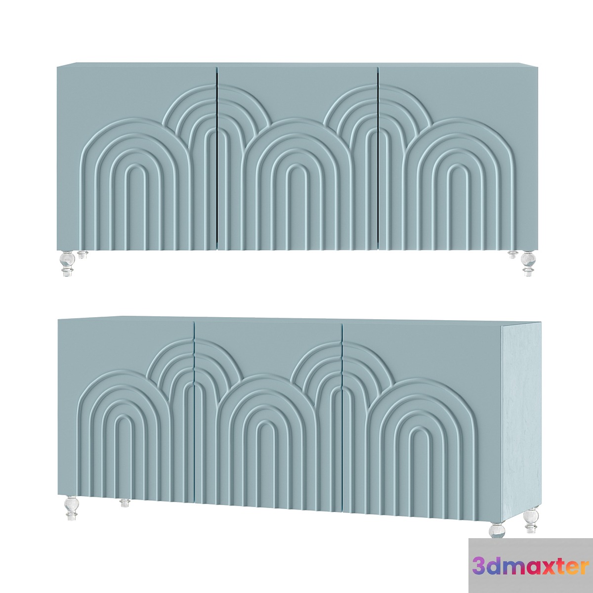 Chest of drawers Arches 3 Door Credenza