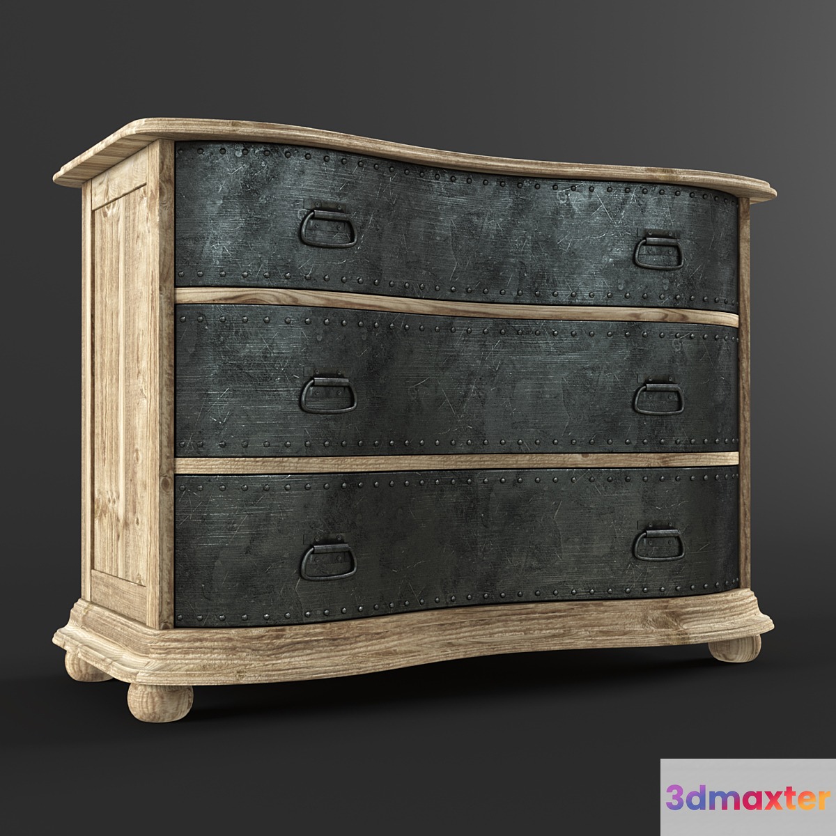 Chest Dialma Brown DB003584 3D Max