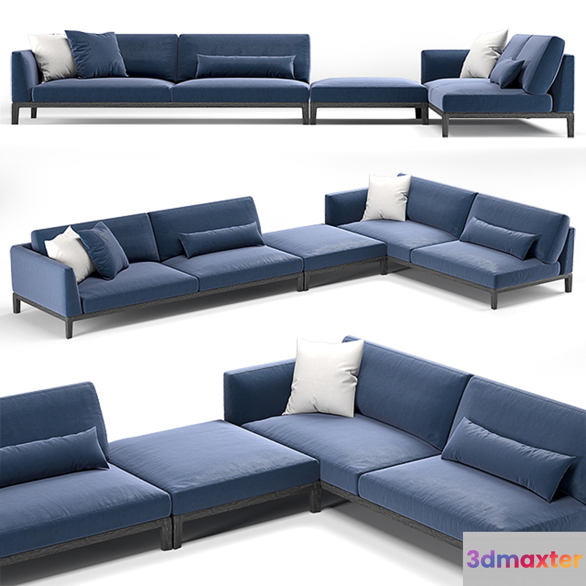 Sofa Akita Busnelli 2 3D Max