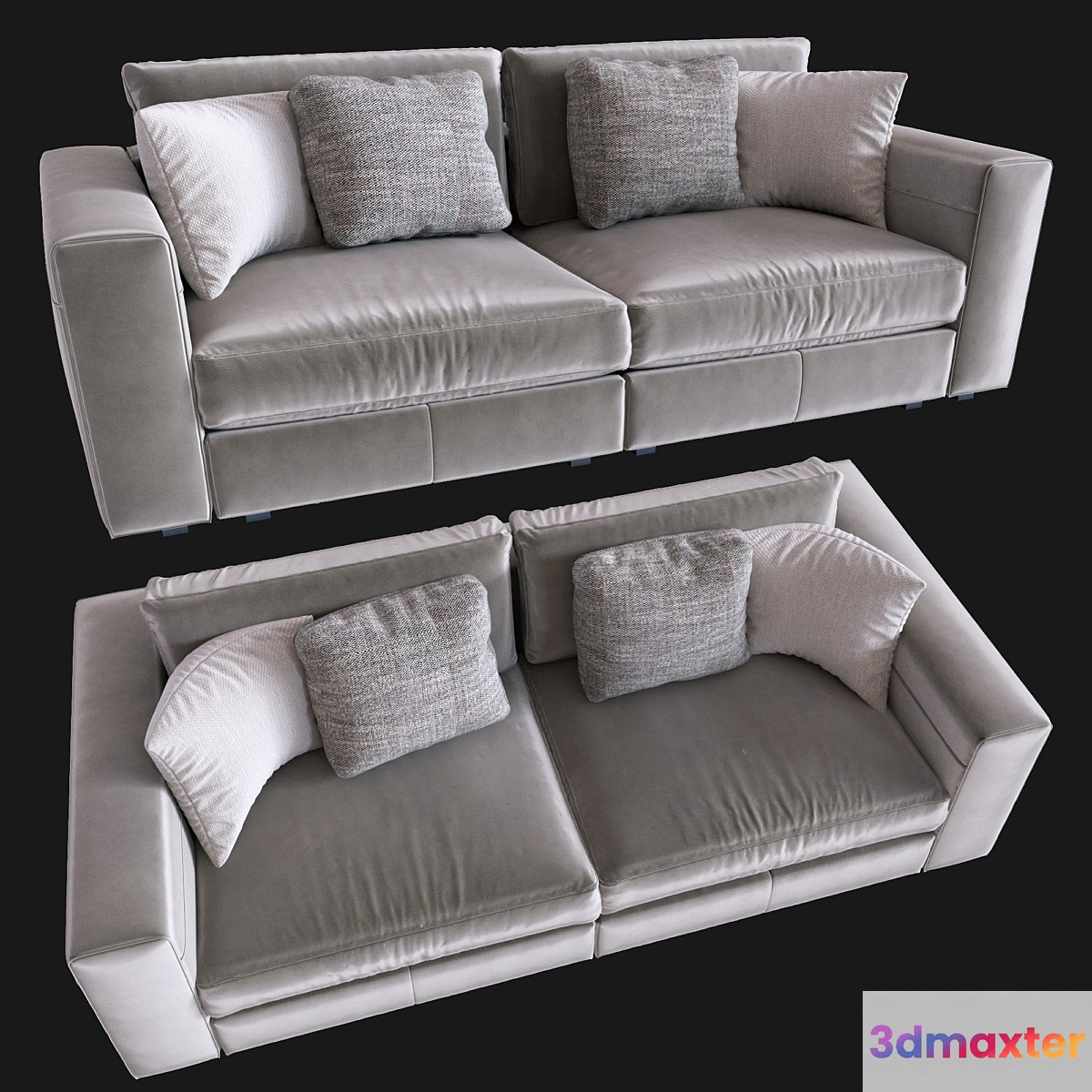 Italian Sofa 3D Max