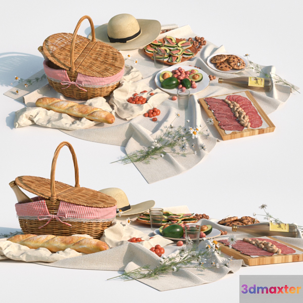 Picnic 3D Max