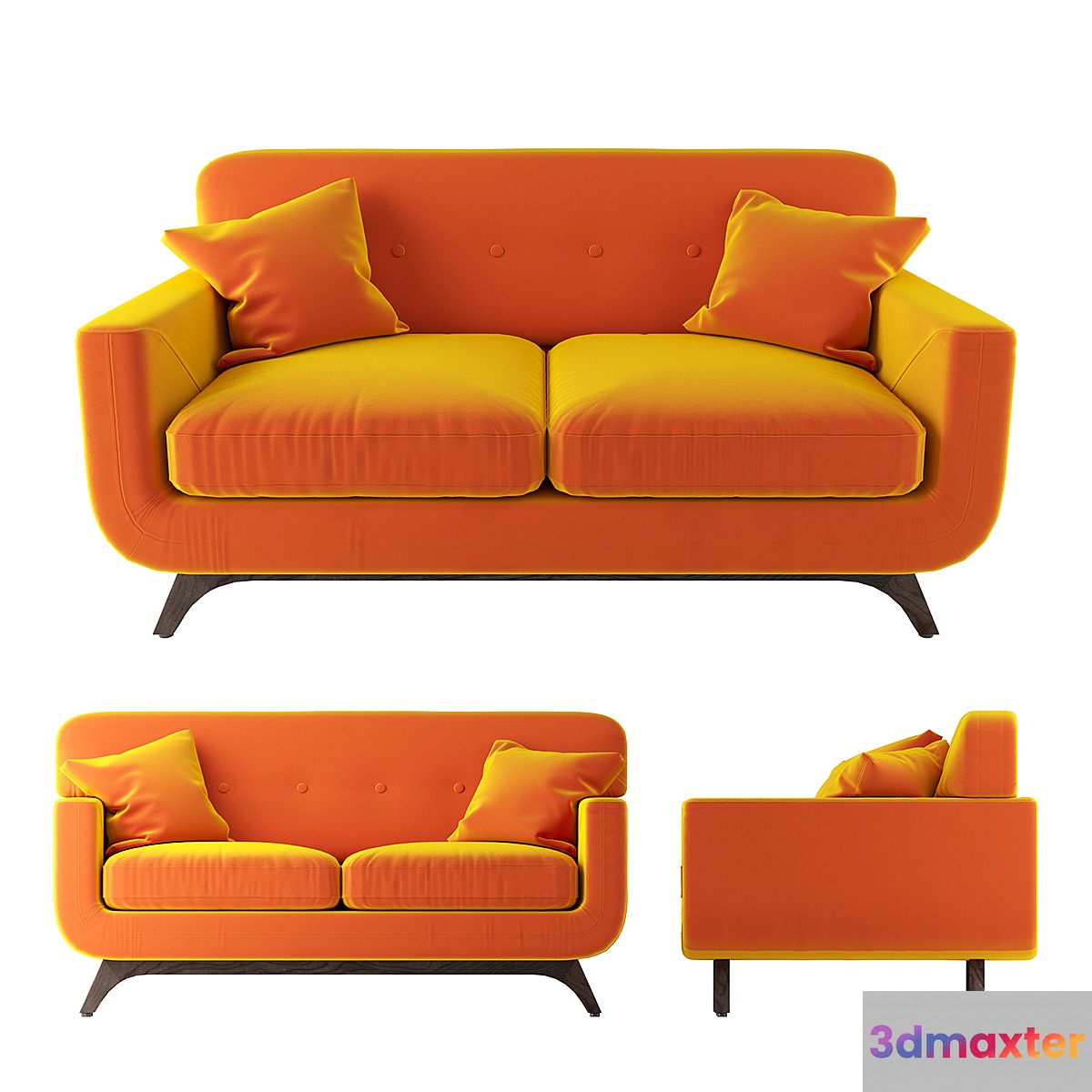 Sofa Falkirk 3D Max