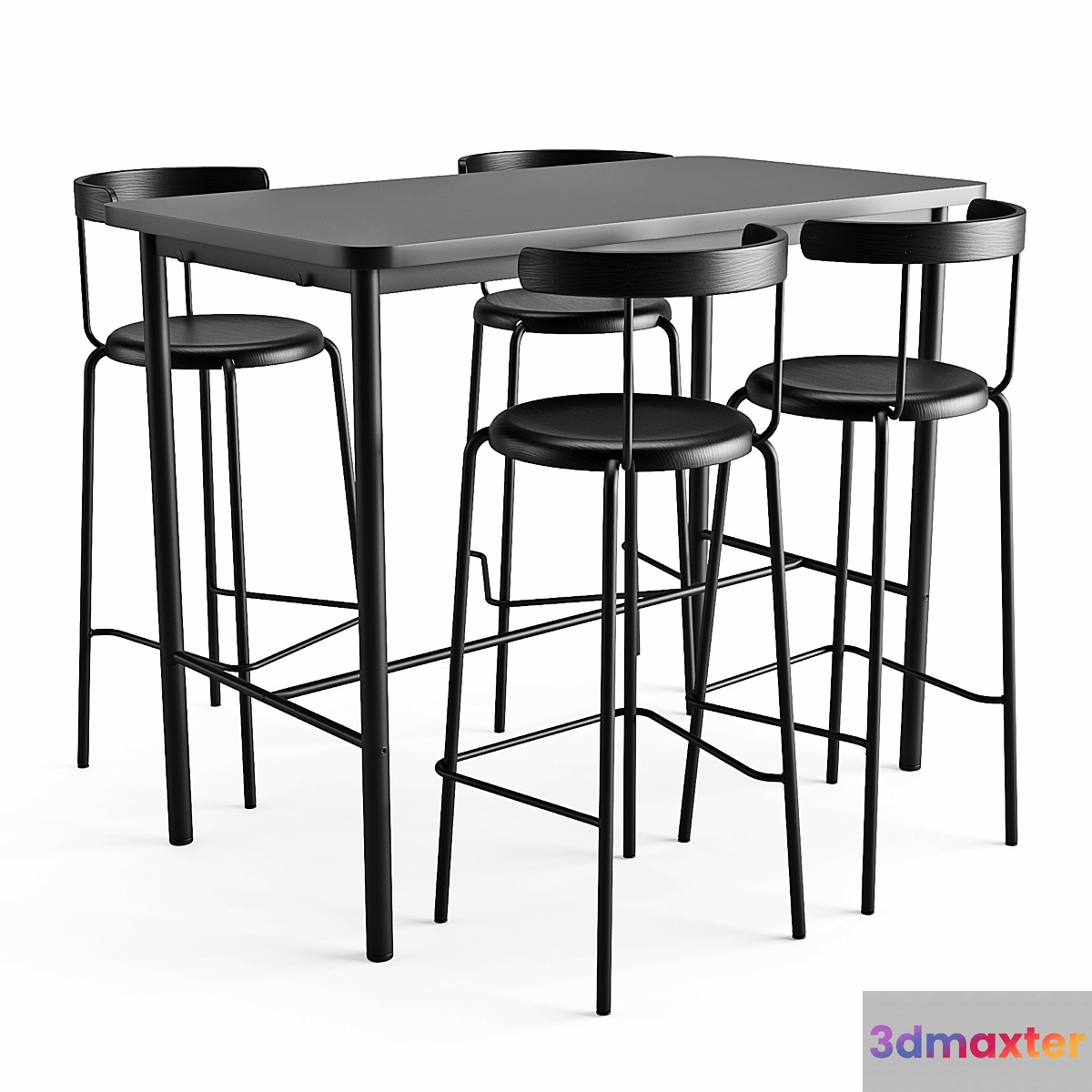 Bar table and chair Tymmaryd Yngvar - No.2