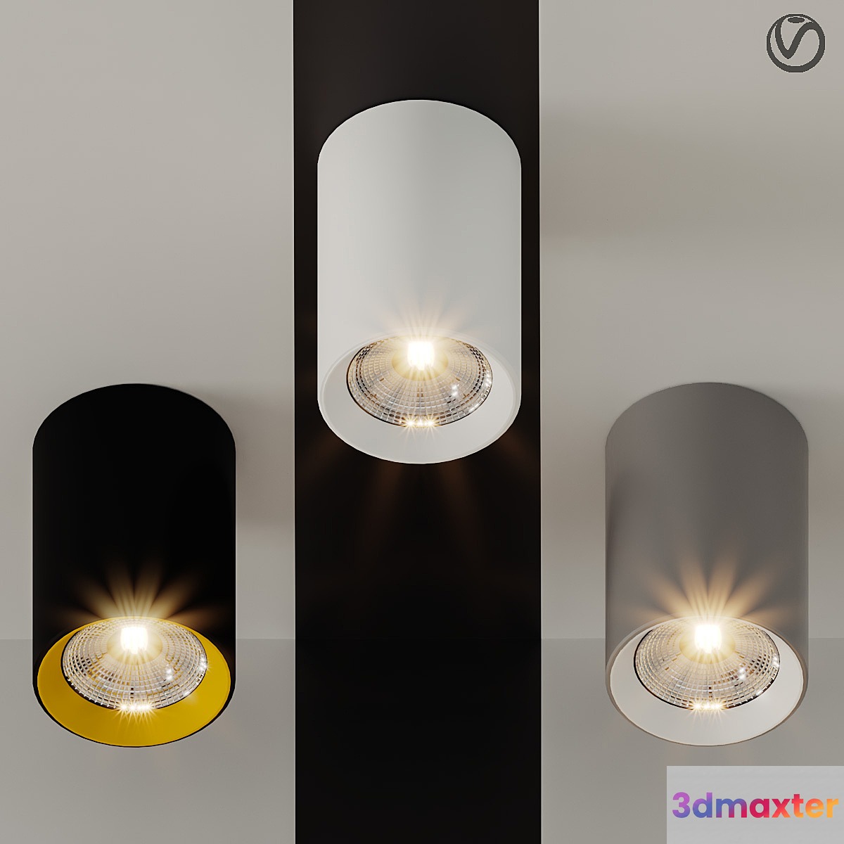 Ceiling Lamps CENTRSVET 13 3D Max